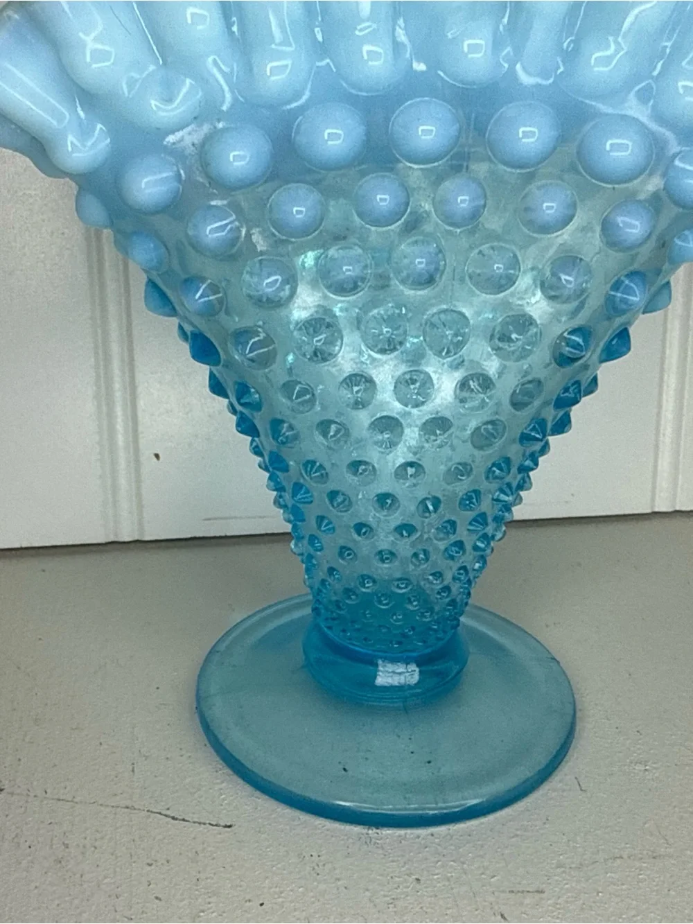 Vintage Fenton Blue Opalescent 6